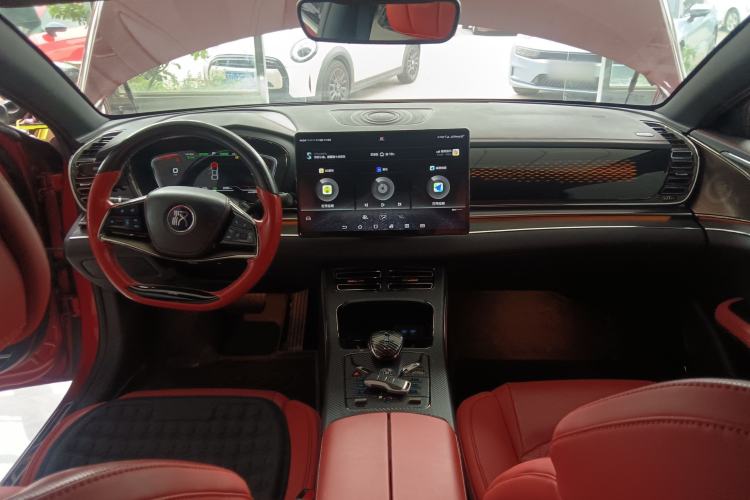 Used BYD Han 2020 EV Four-Wheel Drive High-Performance Flagship Model Center Console