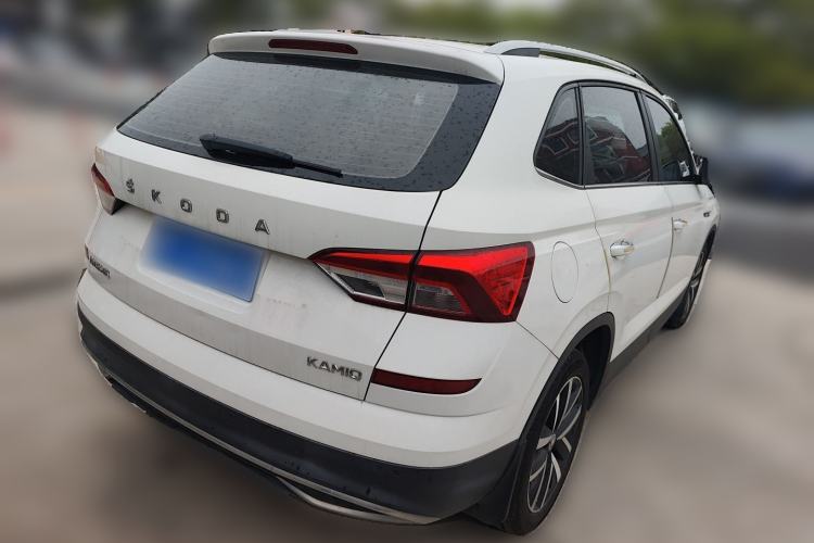 Used Skoda Kamiq 2018 1.5L Automatic Comfort Edition China VI Standard Rear Right 45 Deg