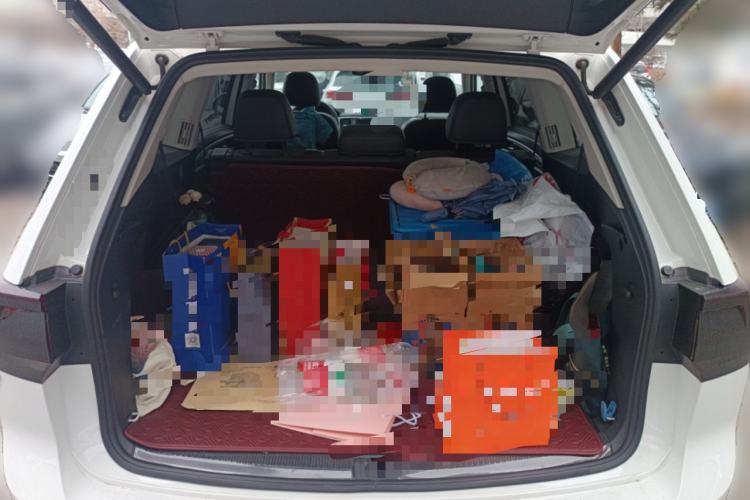 Used Volkswagen Teramont 2017 380TSI Four-Wheel Drive Luxury Edition Trunk