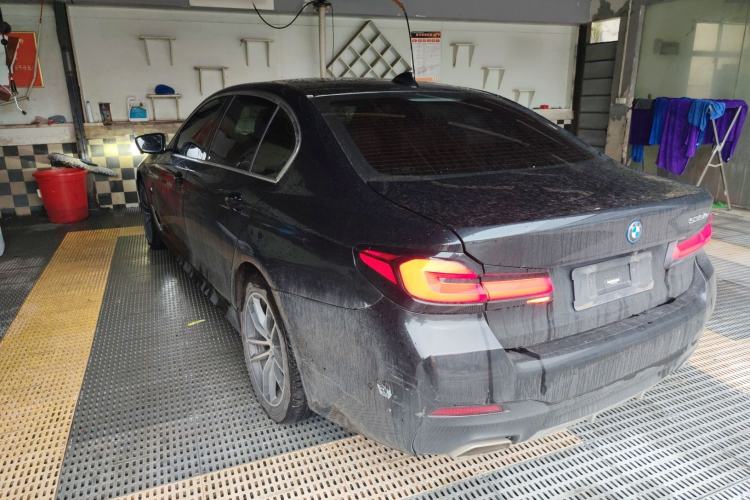 Used BMW 5 Series New Energy 2022 Second Facelift 535Le M Sport Package Rear Left 45 Deg