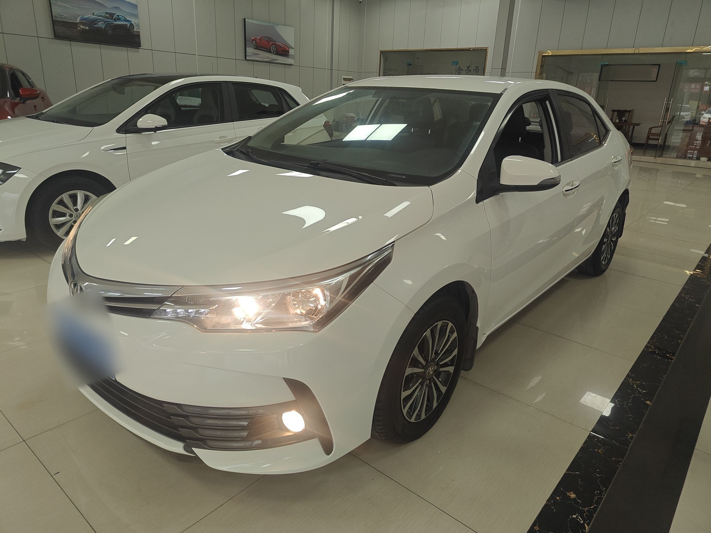 تحت مقدمة السيارة