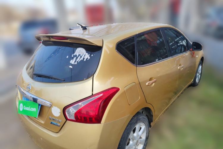 Used Nissan Tiida 2011 1.6L CVT Smart Version Rear Right 45 Deg