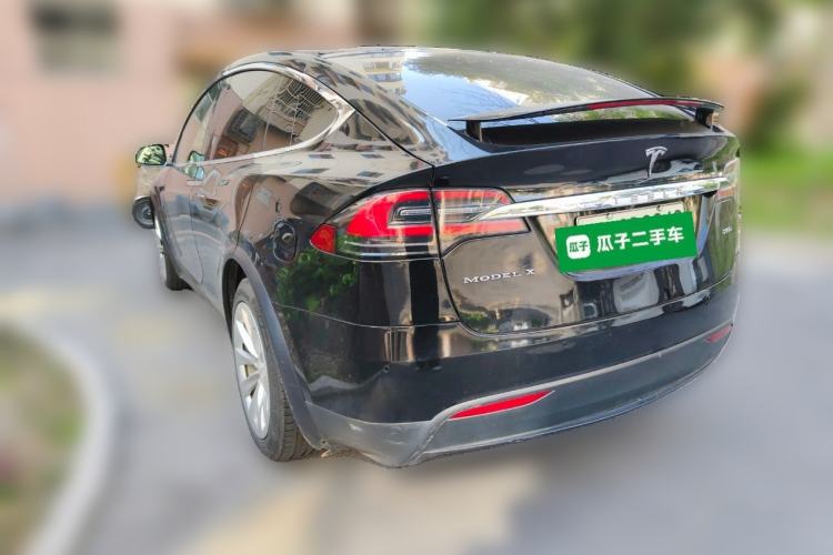 Used Tesla Model X 2016 X 75D Rear Left 45 Deg