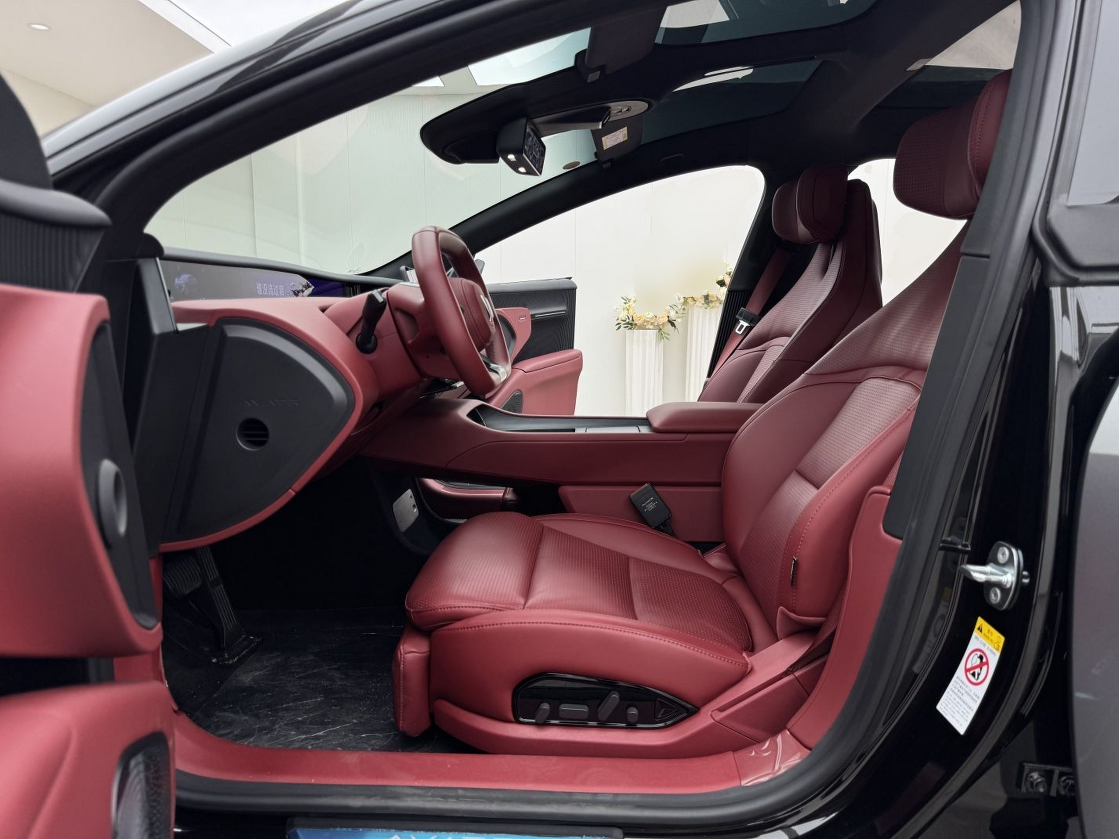 Avant de la voiture