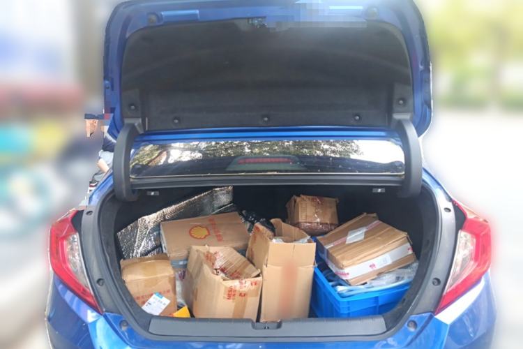 Used Honda Civic 2019 220TURBO CVT Dynamic Edition China VI Trunk