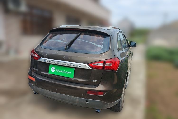 Used Zotye T600 2014 1.5T Manual Luxury Model Rear Right 45 Deg