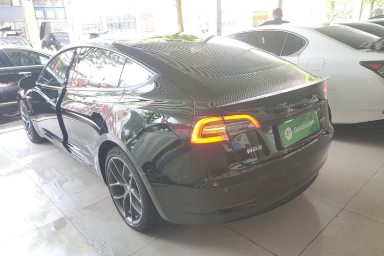 Used Tesla Model 3 2022 Performance High-Performance All-Wheel-Drive Version Rear Left 45 Deg