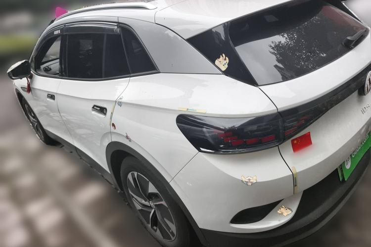 Used Volkswagen ID.4 CROZZ 2022 Pure Edition Limited Edition Rear Left 45 Deg