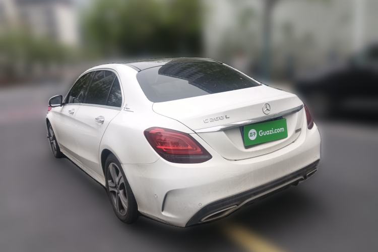 Used Mercedes-Benz C-Class 2019 C 260 L Sport Edition Rear Left 45 Deg