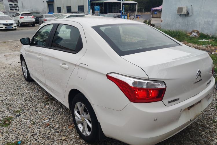 Used Citroen Elysee 2014 1.6L Manual Fashion Edition Rear Left 45 Deg