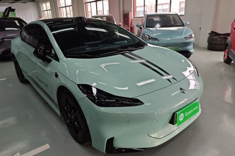 Used Hyptec GT 2024 Global Model 710 Ultra-High Voltage Intelligent Driving Edition Front Right 45 Deg