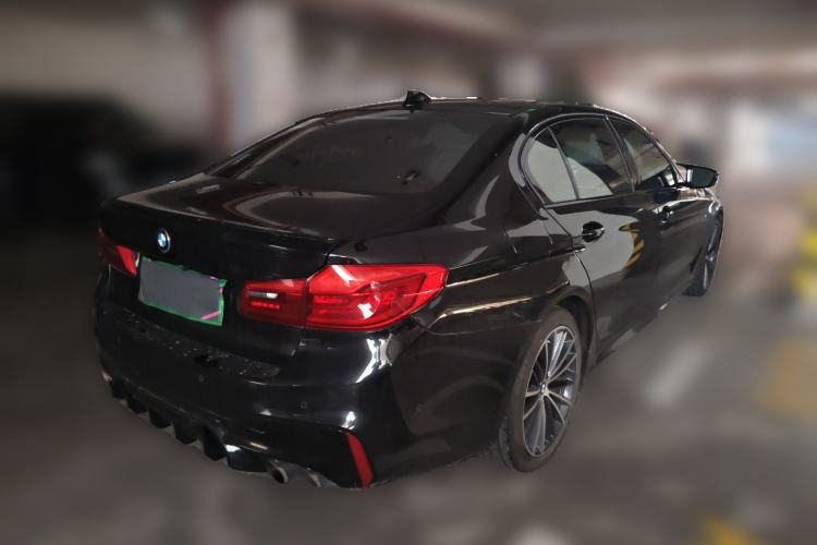 Used BMW 5 Series 2020 530Li Luxury Edition M Sport Package Rear Right 45 Deg