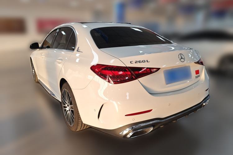 Used Mercedes-Benz C-Class 2024 C 260 L Sport Edition Rear Left 45 Deg