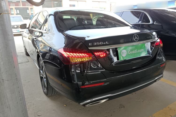 Used Mercedes-Benz E-Class New Energy 2022 Facelift E 350 e L Plug-in Hybrid Sedan Rear Left 45 Deg