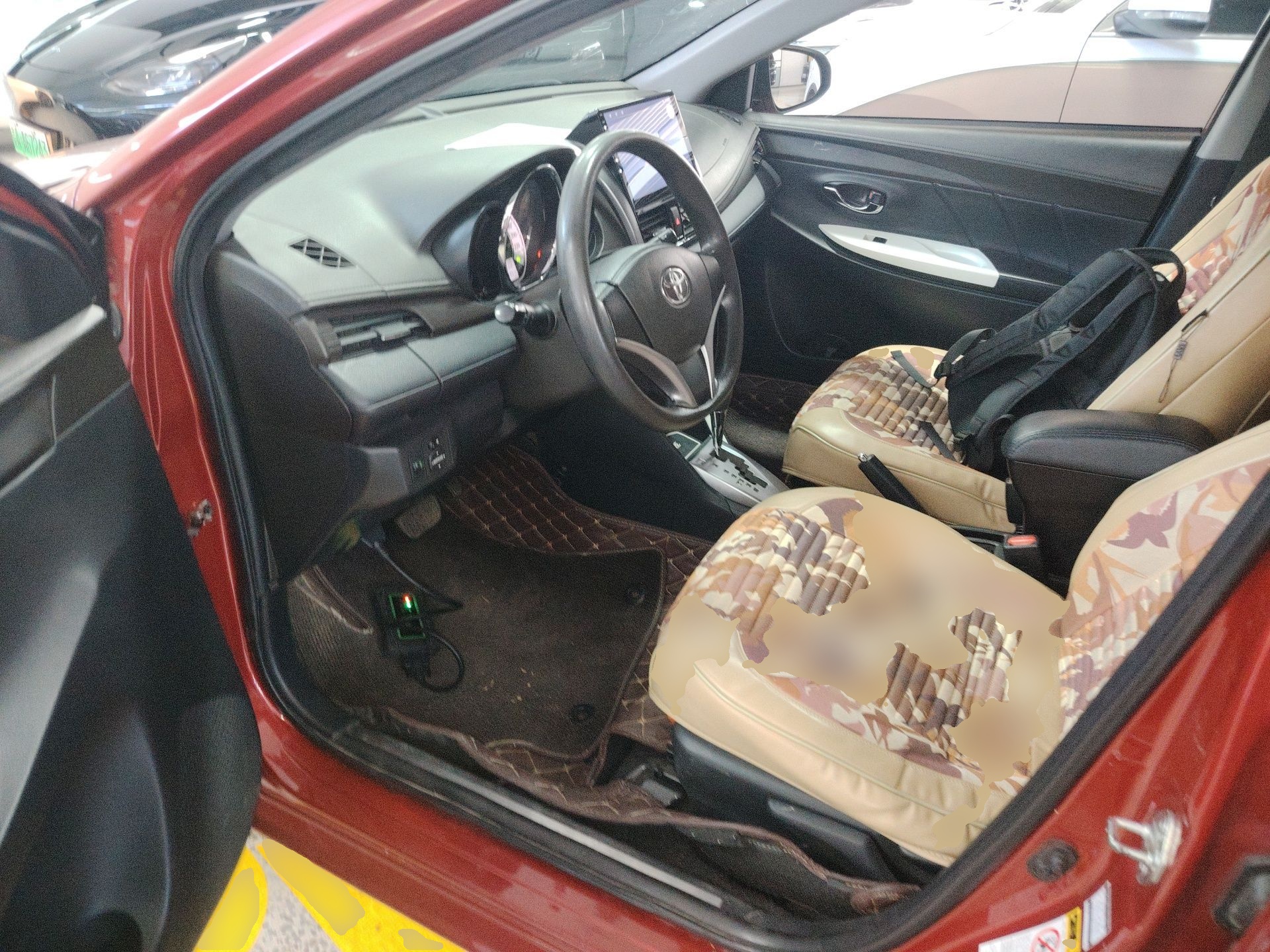 Avant de la voiture
