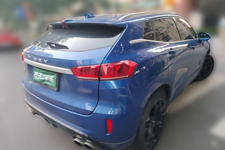 Used Wey VV7 2017 2.0T Flagship Model Rear Right 45 Deg