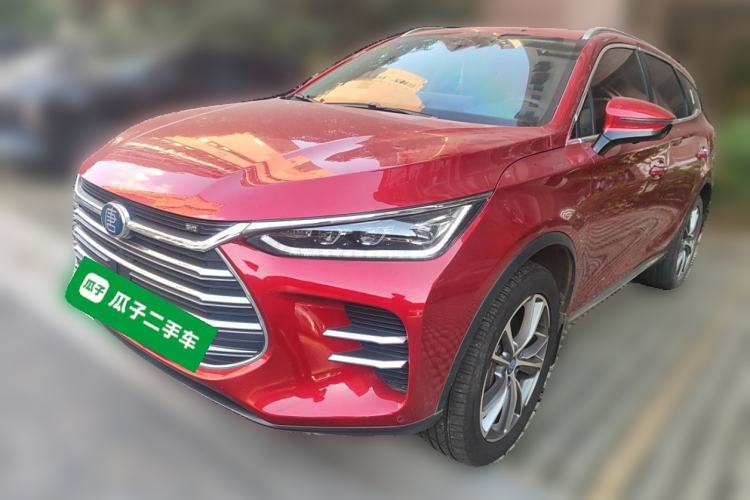 Used BYD Tang New Energy 2019 DM 2.0T All-Wheel Drive Smart Connectivity Enjoyment Model 7 Seats China VI Standard
