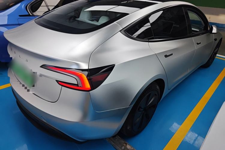 Used Tesla Model 3 2023 Rear-Wheel-Drive Version Rear Right 45 Deg