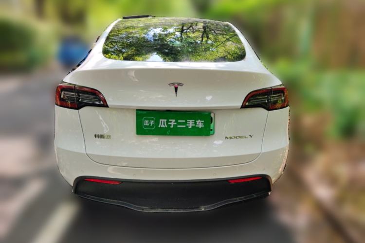 Used Tesla Model Y 2021 Long-Range All-Wheel-Drive Version Rear