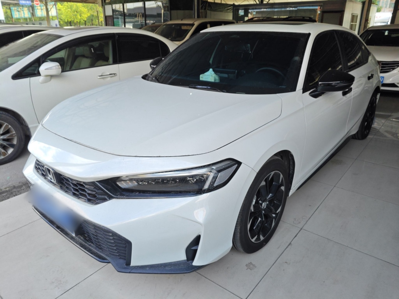 تحت مقدمة السيارة