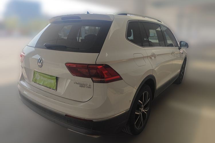 Used Volkswagen Tiguan L 2019 380TSI Automatic All-Wheel Drive Luxury Edition with 7 Seats China VI Standard Rear Right 45 Deg