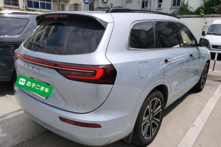 Used Hima AITO M7 2024 1.5T Intelligent Driving 4WD Ultra Version 6 Seats Rear Right 45 Deg