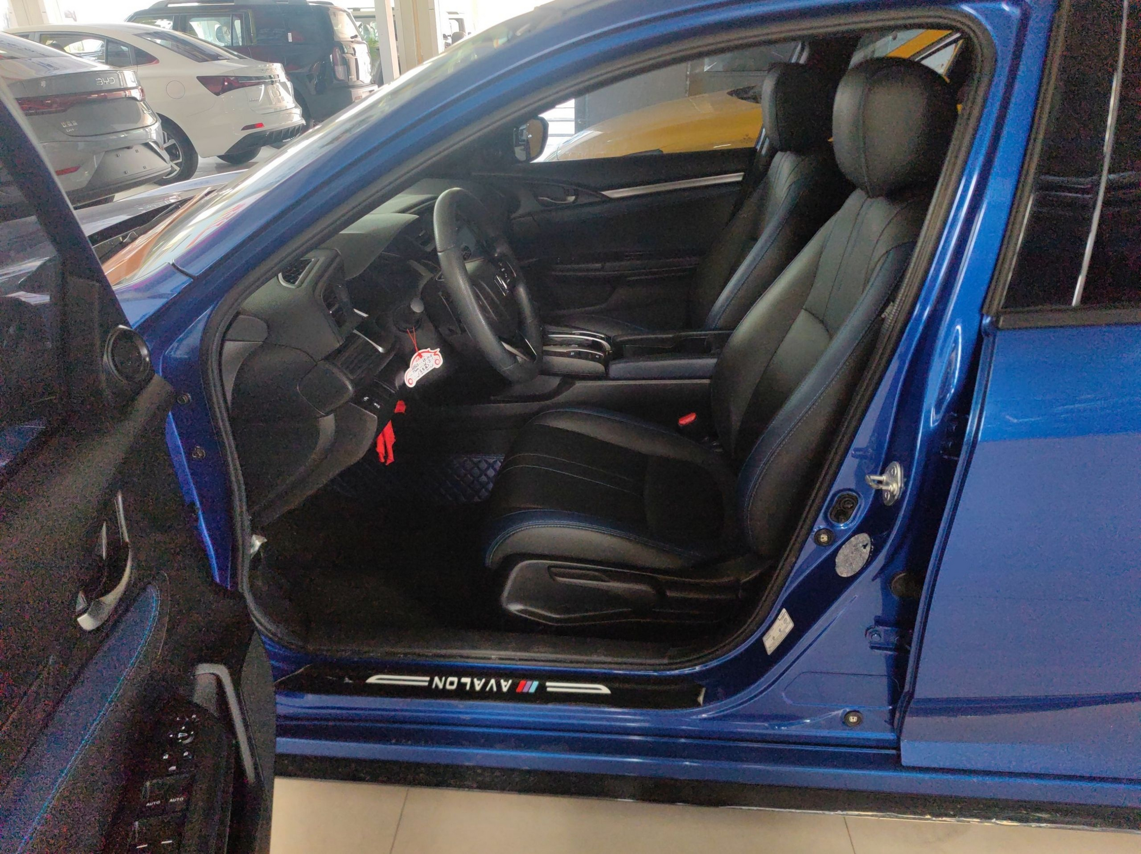 Avant de la voiture