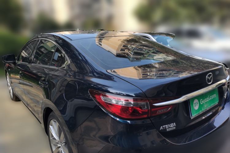 Used Mazda Atenza 2021 2.5L Sky Blue Sport Edition Rear Left 45 Deg