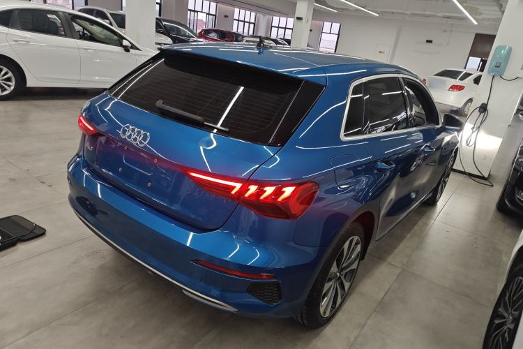 Used Audi A3 2021 Sportback 35 TFSI Ambition Style Edition Rear Right 45 Deg