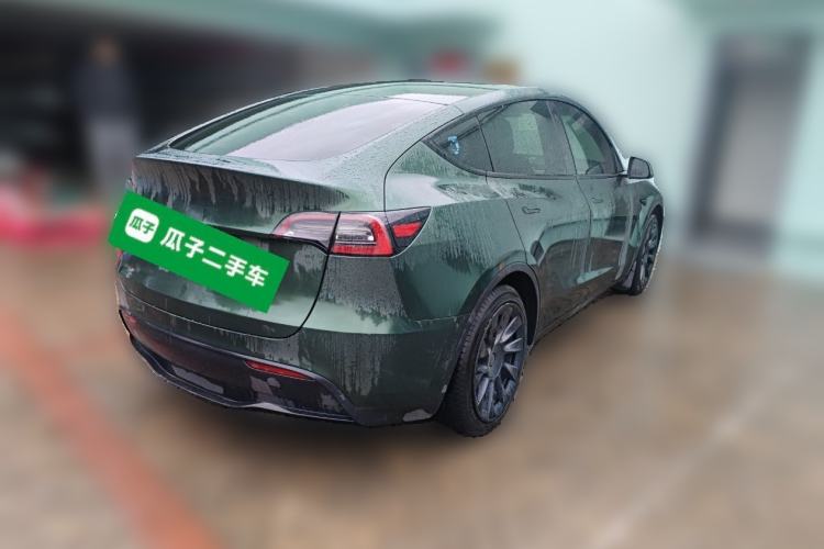 Used Tesla Model Y 2021 Standard Range Rear-Wheel Drive Version Rear Right 45 Deg