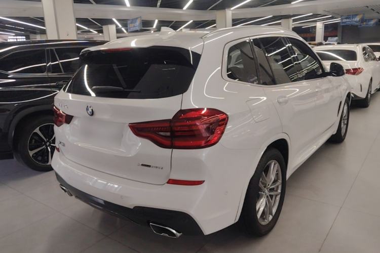 Used BMW X3 2021 xDrive25i M Sport Package Rear Right 45 Deg