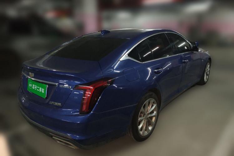 Used Cadillac CT5 2020 28T Luxury Version Rear Right 45 Deg