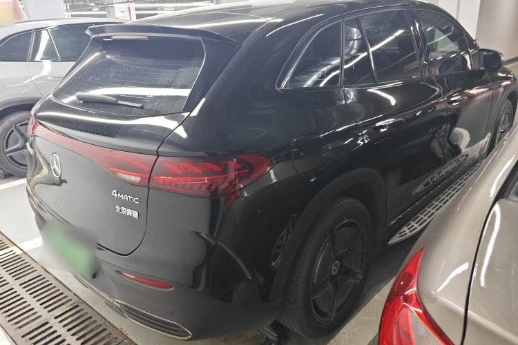 Used Mercedes-Benz EQE SUV 2023 500 4MATIC Special Edition Rear Right 45 Deg