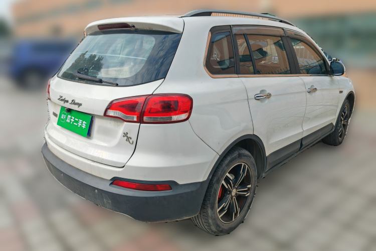 Used Zotye Domy X5 2015 1.5T Manual Luxury Model China V Standard Rear Right 45 Deg