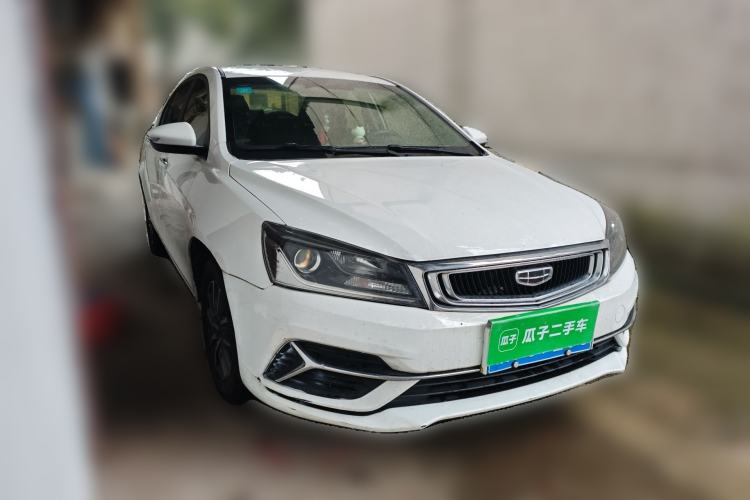 Used Geely Auto Emgrand 2019 Leading Edition 1.5L CVT Luxury Model China VI Standard Front Right 45 Deg