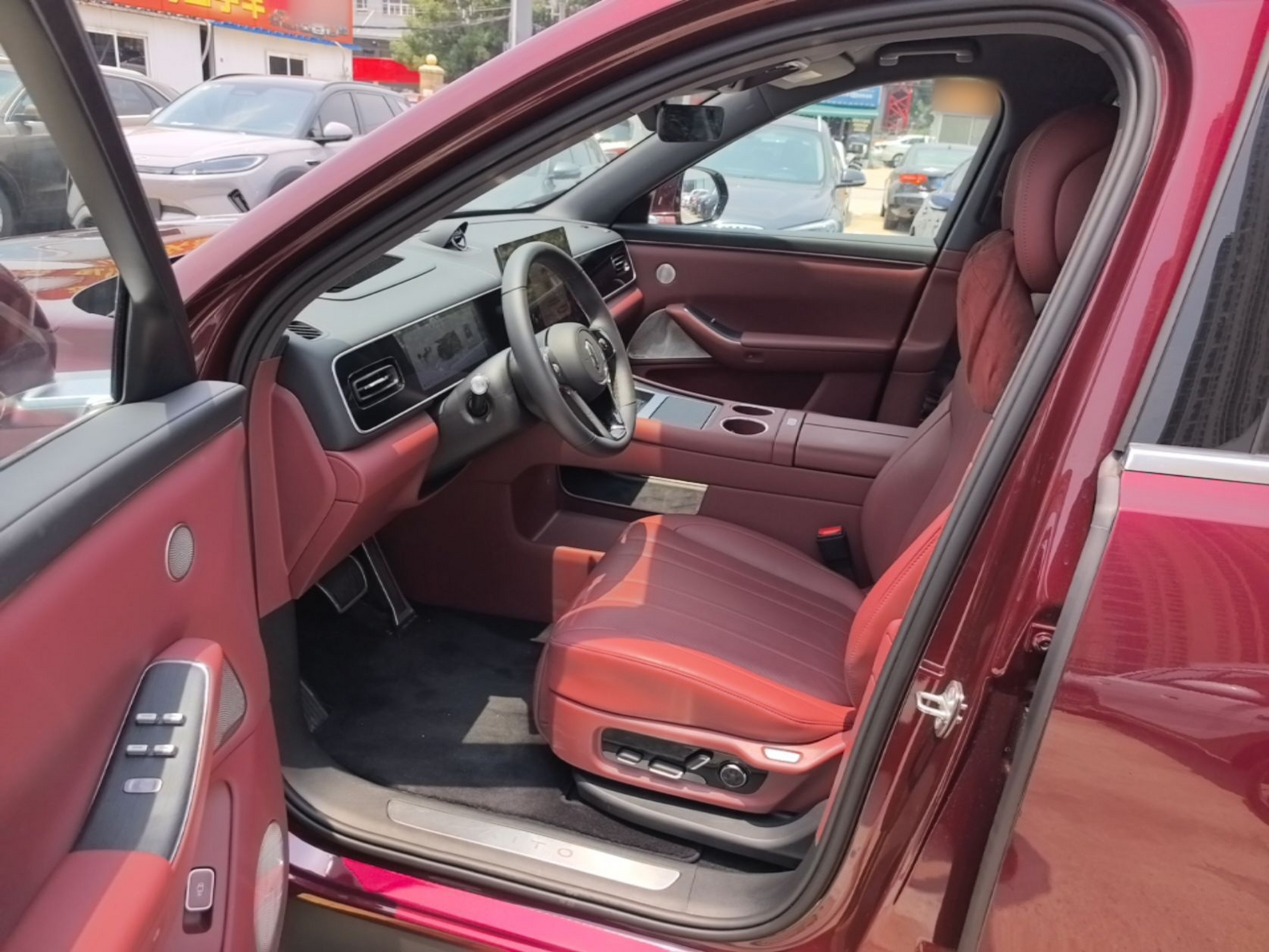 Avant de la voiture