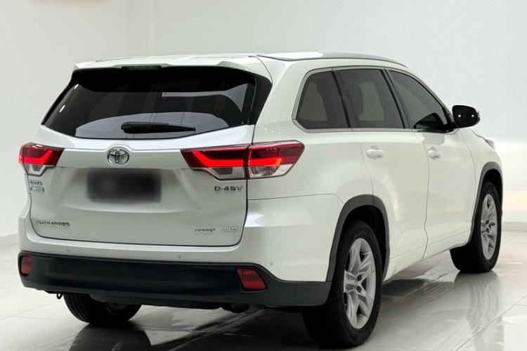 Used Toyota Highlander 2018 2.0T Four-Wheel Drive Luxury Edition 7 Seats China V Emission Standard