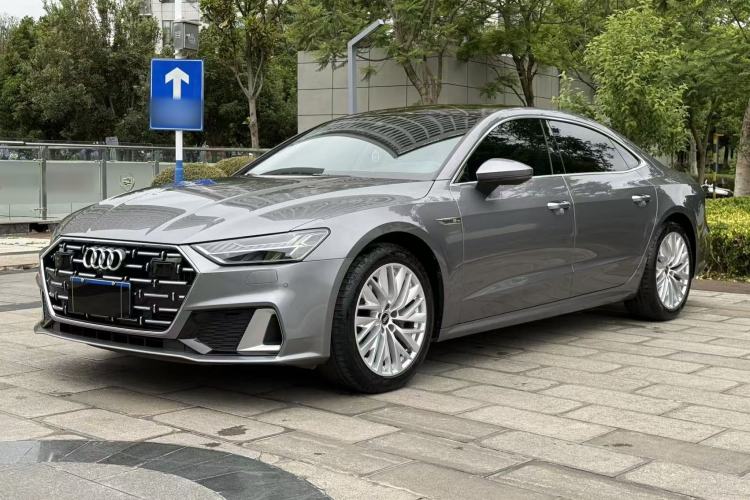 Used Audi A7L 2024 45TFSI S-line Dream-Building Edition Flow Crystal Package Guazi used car, China used car export, Used car for sale, Used  cars, Cheapest cars for sale