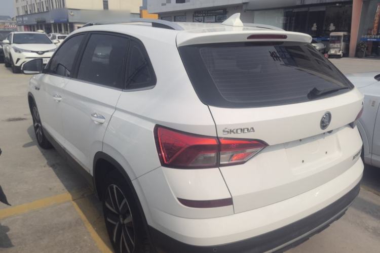 Used Skoda Kamiq 2018 1.5L Automatic Comfort Edition China V Standard Rear Left 45 Deg