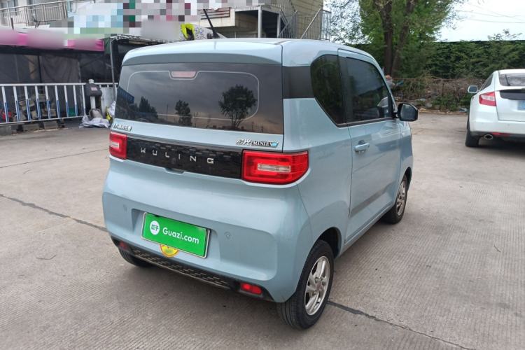 Used Wuling Hongguang MINIEV 2020 Freedom Version Lithium Iron Phosphate Rear Right 45 Deg