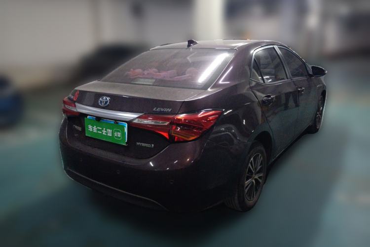 Used Toyota Levin 2016 Dual-Engine 1.8H GS E-CVT Elite Model with Sunroof Rear Right 45 Deg