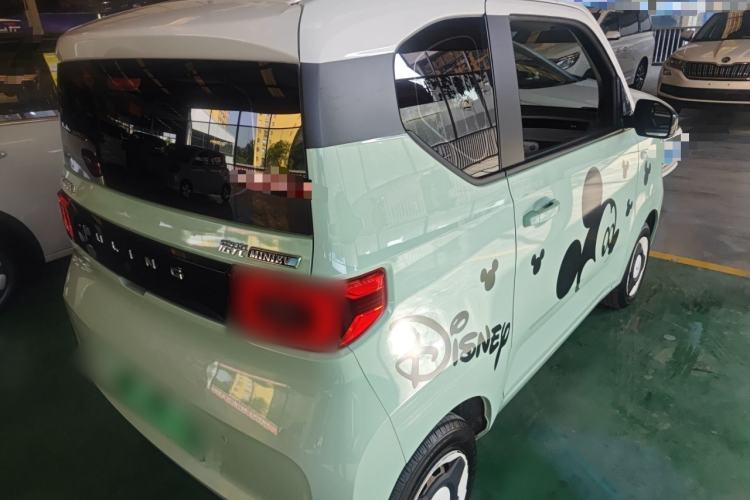 Used Wuling Hongguang MINIEV 2021 Macaron Premium Model – Lithium Iron Phosphate Rear Right 45 Deg