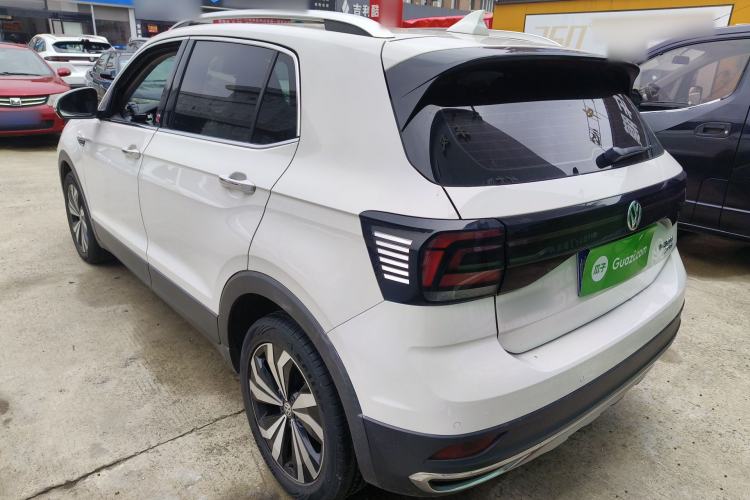 Used Volkswagen T-Cross 2020 280TSI DSG Luxury Edition Rear Left 45 Deg