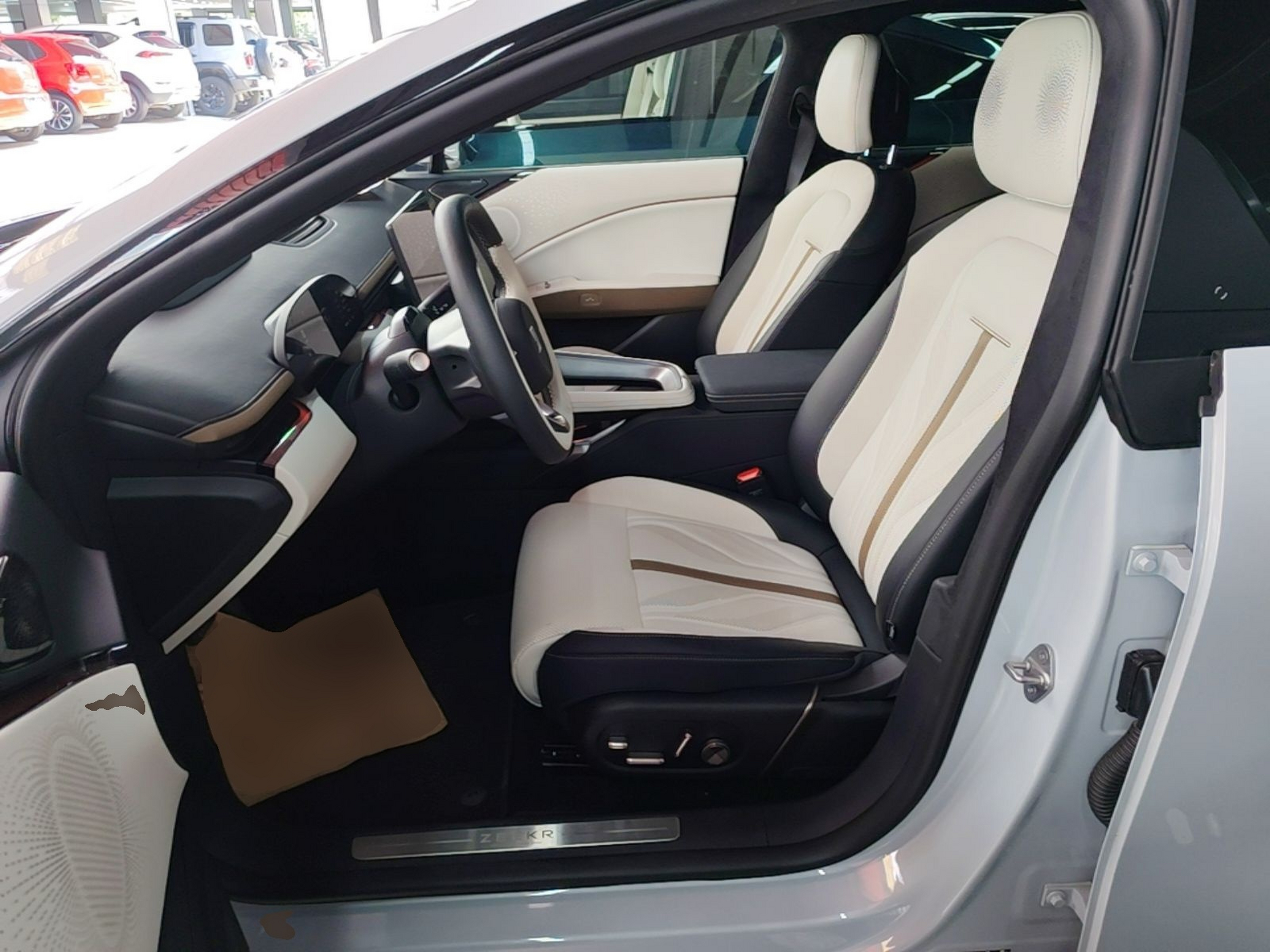 Avant de la voiture
