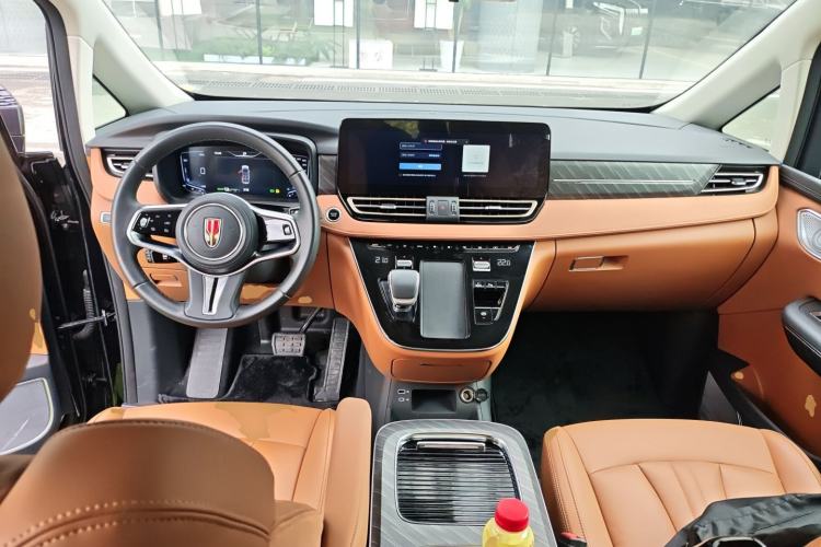 Used Hongqi HQ9 PHEV 2024 2.0T Four-Wheel Drive Business Edition Center Console