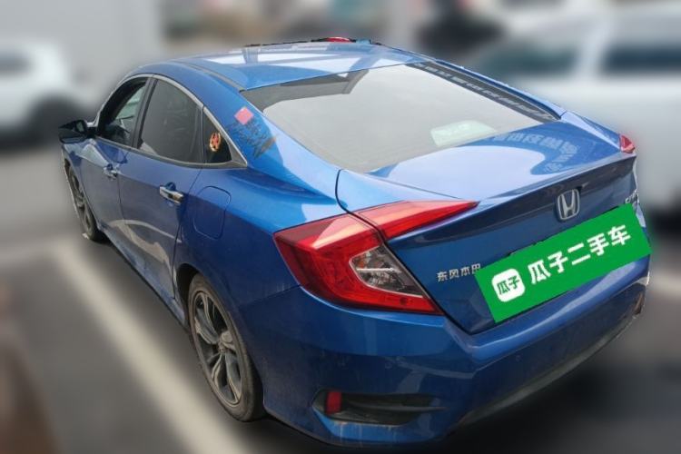 Used Honda Civic 2016 220TURBO CVT Prestige Edition Rear Left 45 Deg