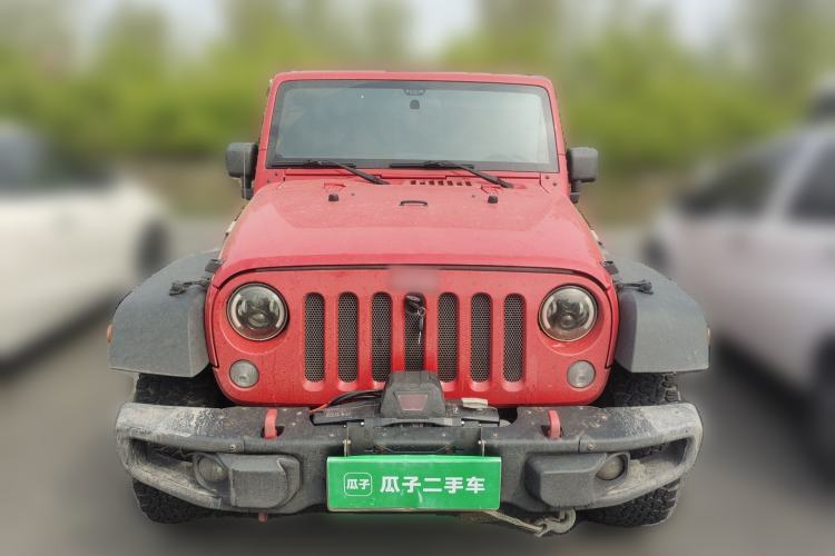 Used Jeep Wrangler 2017 3.6L Rubicon Four-Door Comfort Edition Front