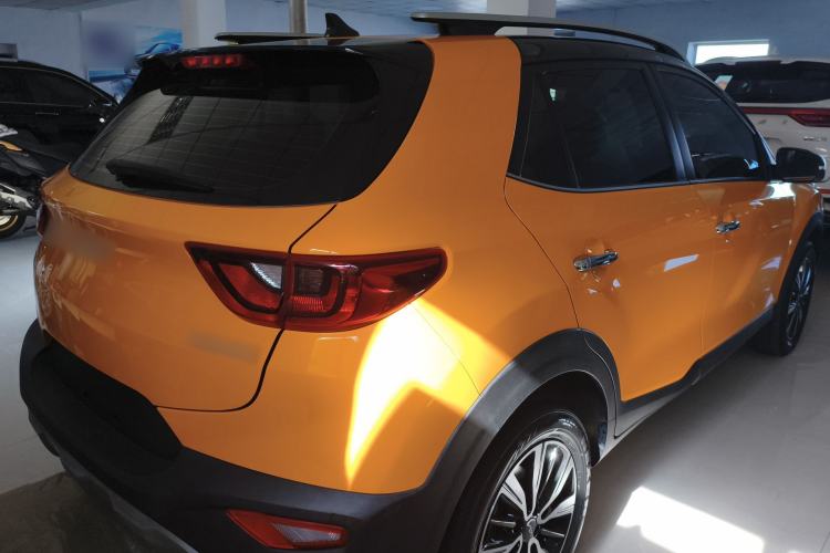 Used Kia kx1 Stonic 2021 1.4L CVT Sunroof Model Rear Right 45 Deg