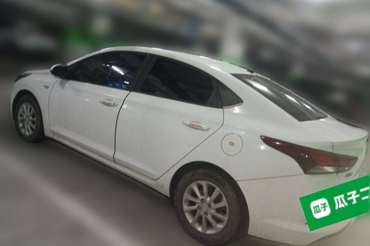 Used Hyundai Verna (new generation) 2016 1.4L Manual Youth Edition GS Rear Left 45 Deg