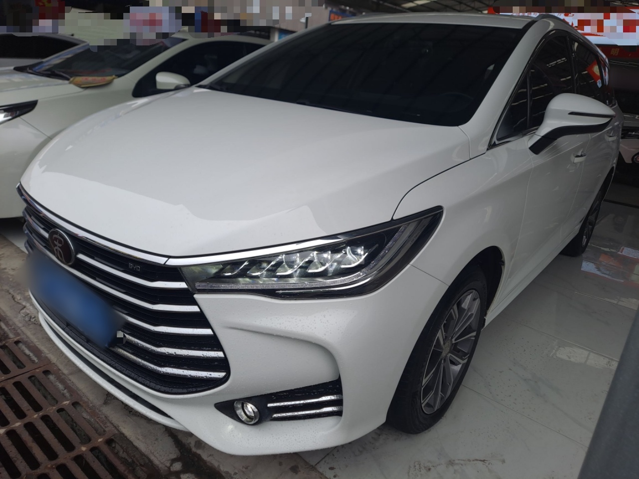 تحت مقدمة السيارة